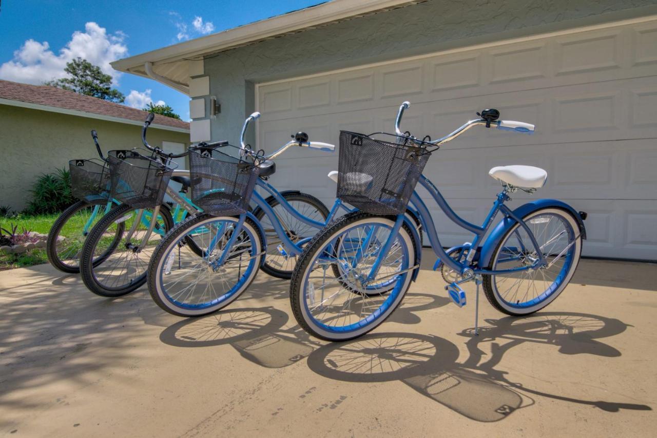 Salt Water Heated Pool Home With A Tiki Bar, A Garage Game Room And 4 Bikes North North Naples Exterior foto